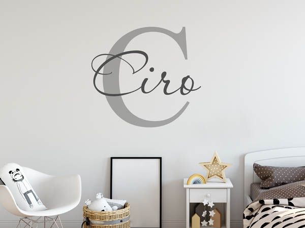 Wandtattoo Ciro