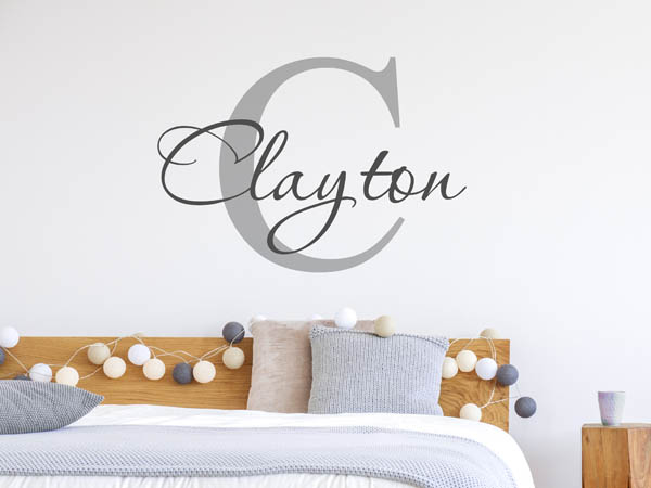 Wandtattoo Clayton