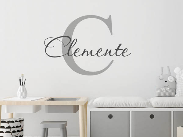 Wandtattoo Clemente