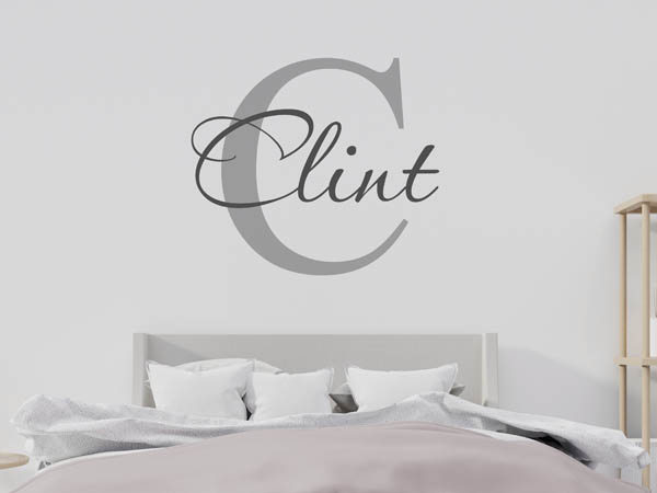 Wandtattoo Clint