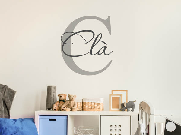 Wandtattoo Clà