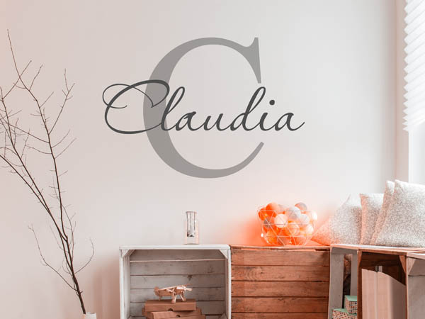 Wandtattoo Cláudia