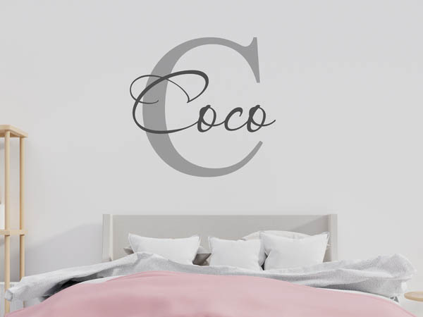 Wandtattoo Coco
