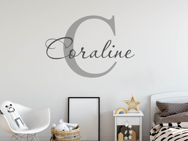 Wandtattoo Coraline