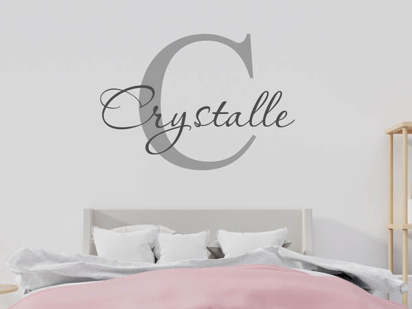 Wandtattoo Crystalle