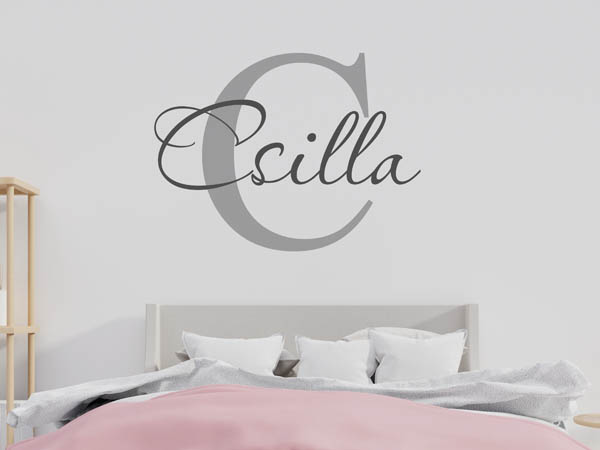 Wandtattoo Csilla