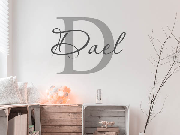 Wandtattoo Dael