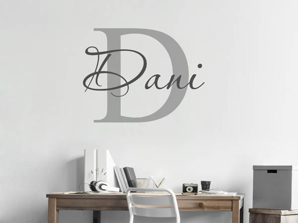 Wandtattoo Dani