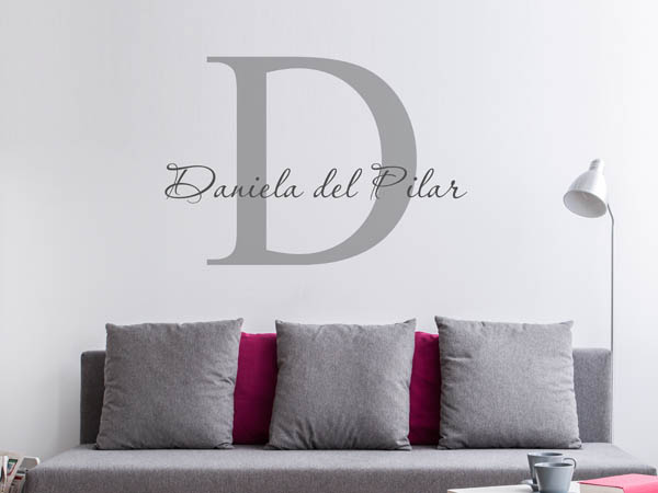 Wandtattoo Daniela del Pilar