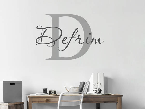 Wandtattoo Defrim