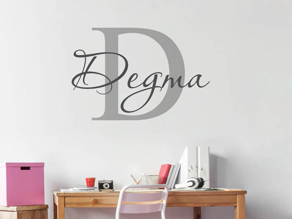 Wandtattoo Degma