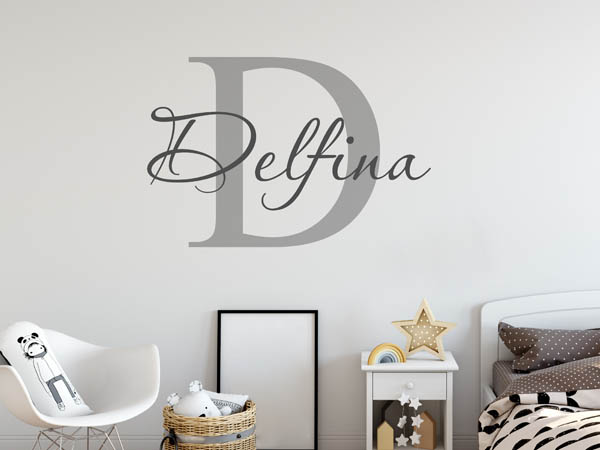 Wandtattoo Delfina