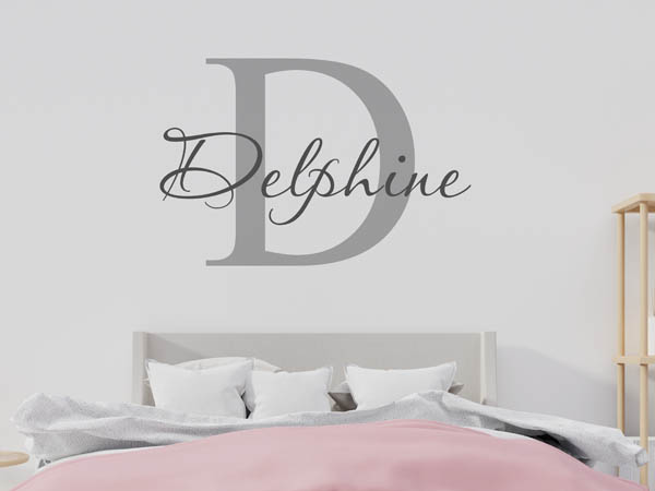 Wandtattoo Delphine