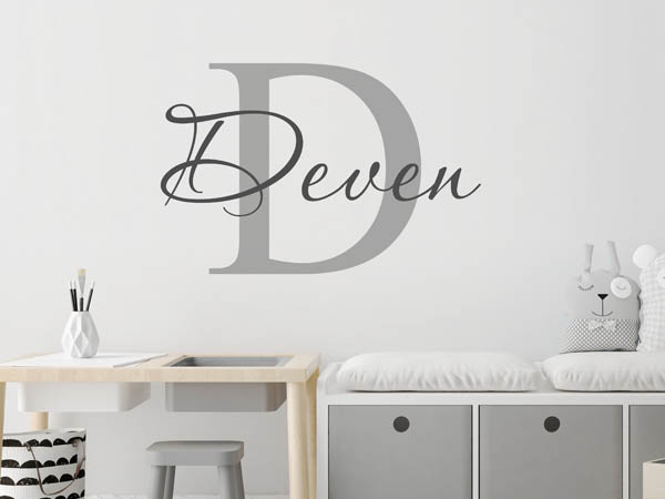 Wandtattoo Deven