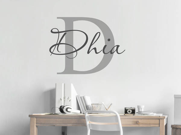 Wandtattoo Dhia