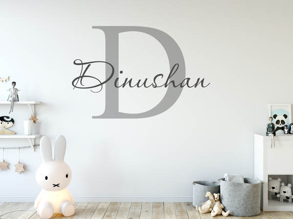 Wandtattoo Dinushan