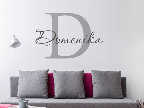 Wandtattoo Domenika