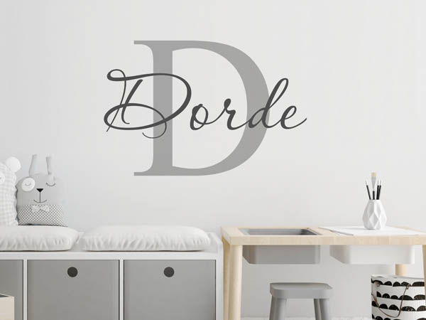 Wandtattoo Dorde