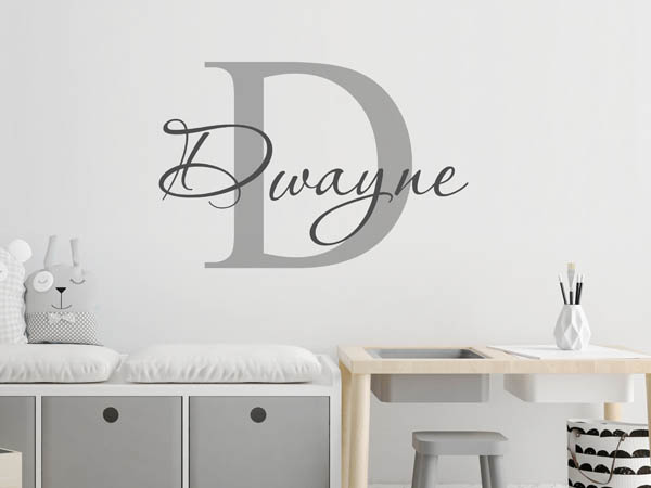 Wandtattoo Dwayne