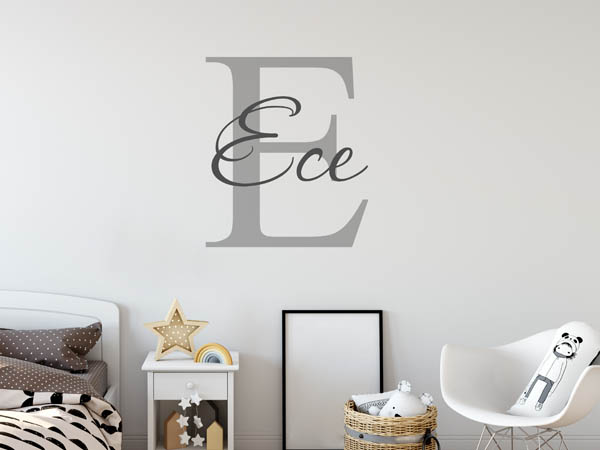 Wandtattoo Ece