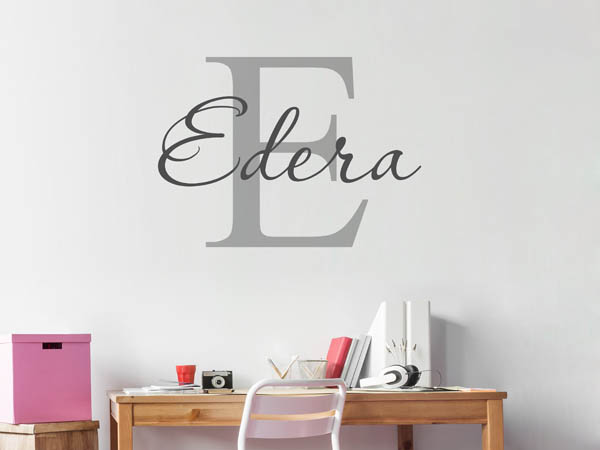 Wandtattoo Edera