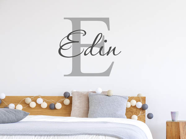 Wandtattoo Edin