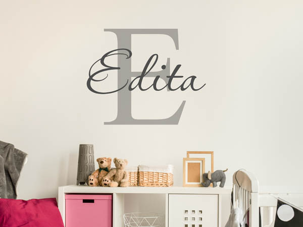 Wandtattoo Edita