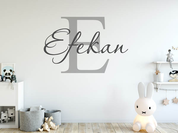 Wandtattoo Efekan