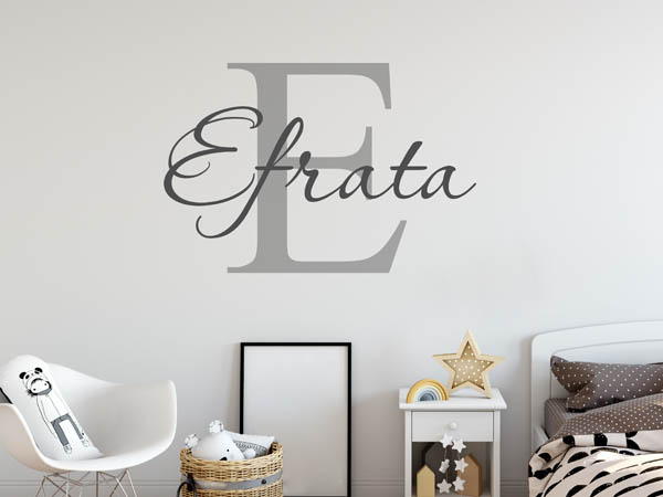 Wandtattoo Efrata