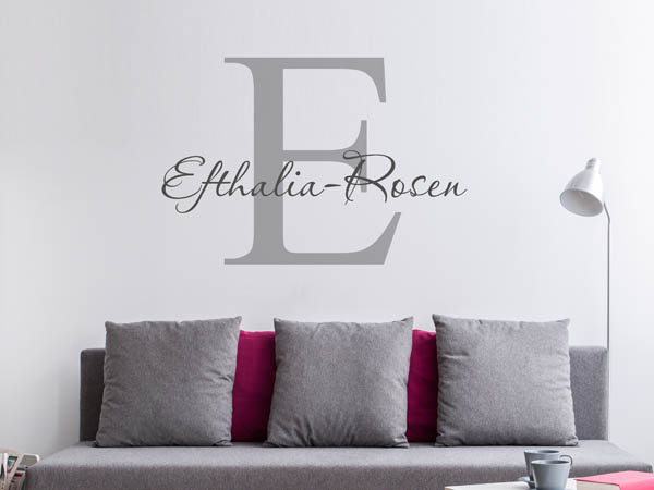 Wandtattoo Efthalia-Rosen