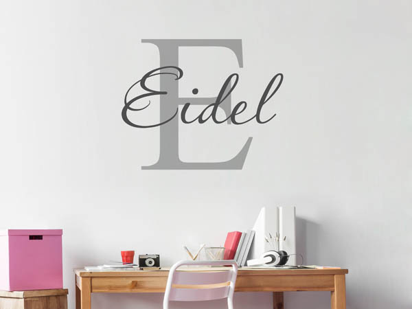 Wandtattoo Eidel