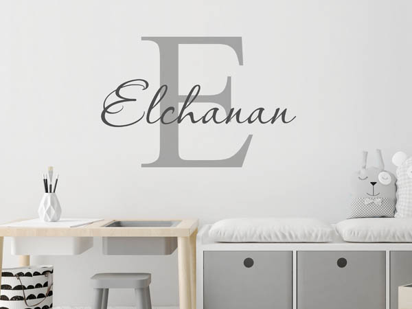 Wandtattoo Elchanan