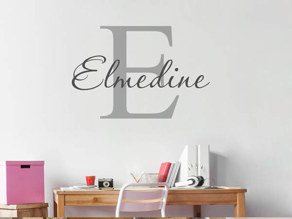 Wandtattoo Elmedine