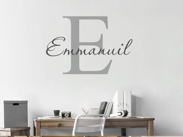Wandtattoo Emmanuil