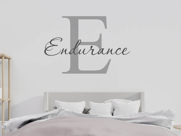 Wandtattoo Endurance