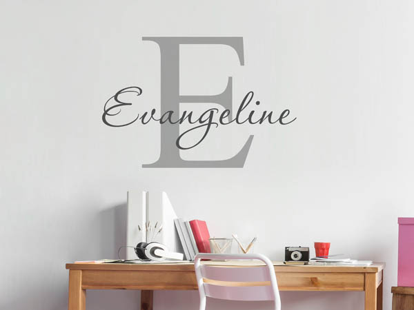 Wandtattoo Evangeline