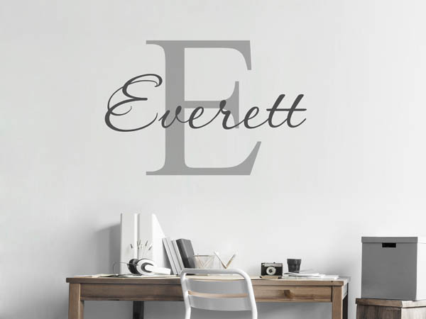 Wandtattoo Everett