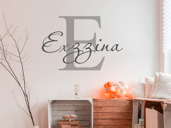Wandtattoo Exzzina