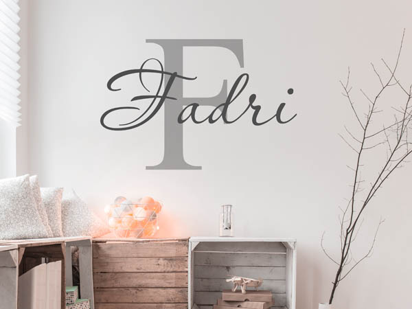 Wandtattoo Fadri