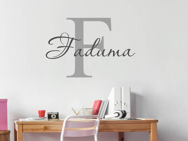 Wandtattoo Faduma