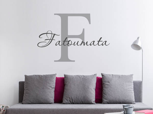 Wandtattoo Fatoumata