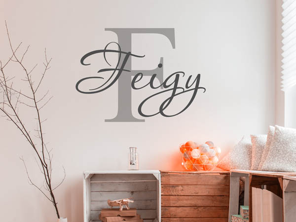 Wandtattoo Feigy