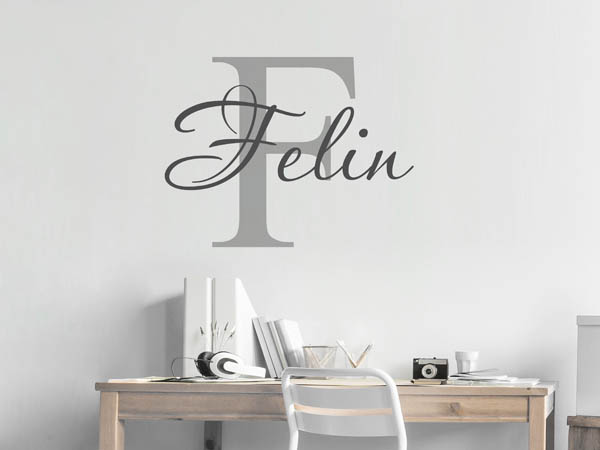 Wandtattoo Felin