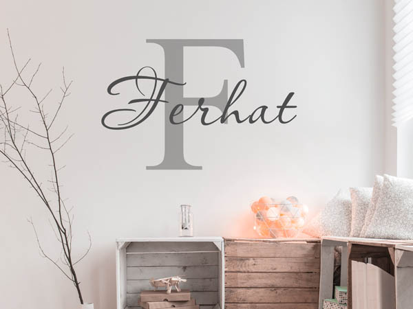 Wandtattoo Ferhat