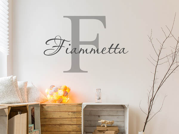 Wandtattoo Fiammetta