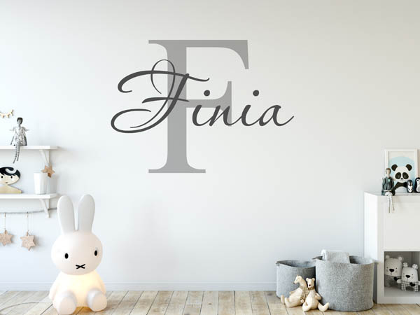 Wandtattoo Finia