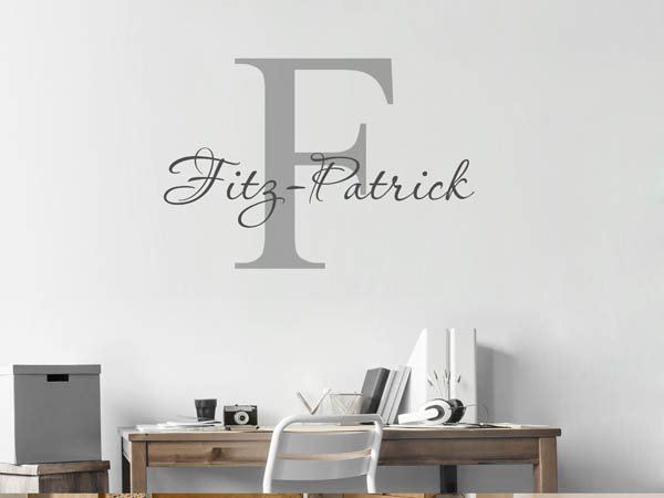 Wandtattoo Fitz-Patrick