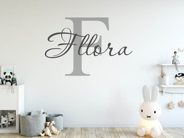 Wandtattoo Fllora