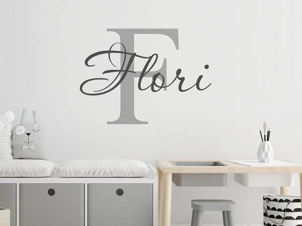 Wandtattoo Flori