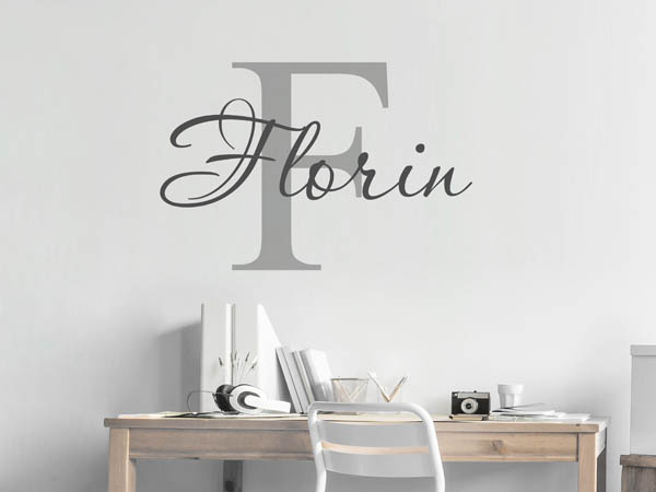 Wandtattoo Florin
